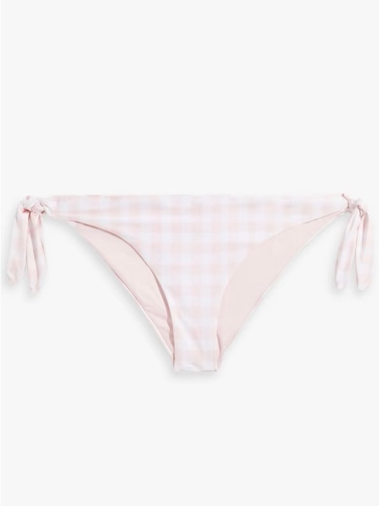 Agua by Agua Bendita Other - NWT Agua by Agua Bendita ‘Mila’ Gingham Low-Rise Bikini Briefs in Pastel Pink XL